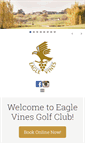 Mobile Screenshot of eaglevinesgolfclub.com